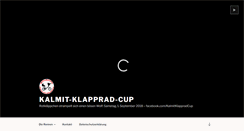 Desktop Screenshot of kalmit-klapprad-cup.de